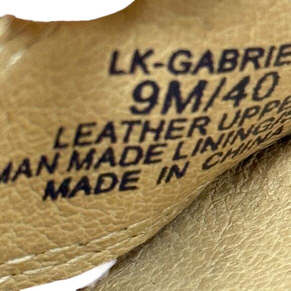 Lucky Brand Gabrien Suede Leather Espadrille Ankle Strap Sandals Shoes sz 9 M - Picture 16 of 16